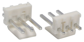 Złącze szpilkowe 3-pinowe raster: 3.96mm -rzędowe Molex Przewlekany Męski 7.0A 250.0 V.