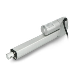 Siłownik elektryczny LA10P 500N 13mm/s 12V z potencjometrem - wysuw 15cm