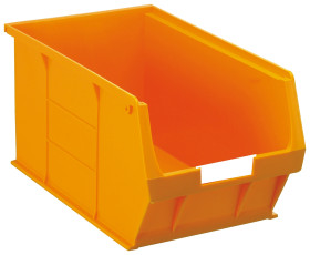 Pojemnik do przechowywania głębokość 350mm szerokość 205mm wysokość 181mm Pomarańczowy PP RS PRO