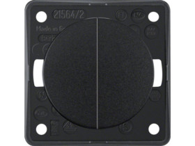 Integro Flow Wyłącznik wieloklawiszowy seryjny czarny 936552510 HAGER