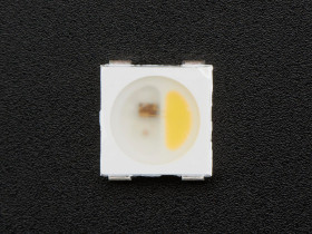 NeoPixel RGBW LEDs w/ Integrated Driver Chip - Natural White (~4500K - White Casing - 10 Pack)