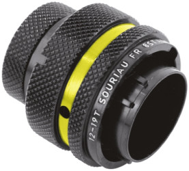 Złącze wielostykowe przemysłowe 55-pinowe Montaż na kablu Wtyczka Souriau Sunbank by Eaton