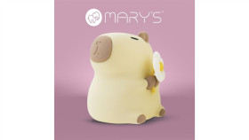 Marys Lampka Nocna Led Kapibara Florystka Rgb