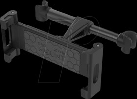 MOUNTBACKTABBK Vehicle tablet holder, vehicle head restraint