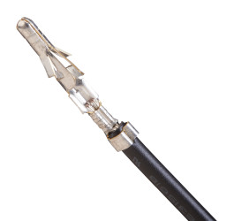 Przewód z zaciskanymi końcówkami, seria: Standard .093", numer: 79758, 18AWG, dł.: 300mm, UL1061