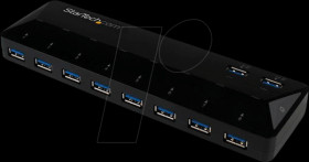 ST103008U2C USB 3.0 10 port hub with charging/sync port 2x 1.5A