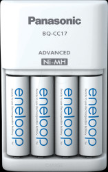 PLG-BQ-CC17/E-4-3UTGB-NEU Wall charger, NiMh, incl. 4x AA (Mignon) batteries, white