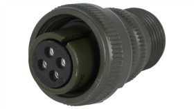 Ds3106a14s-2S Złącze Okrągłe Rozmiar 14S Ms/Ds Stop Aluminium