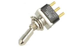 4-6437630-0 Przełącznik: Dźwigniowy Poz: 2 Spdt On-On 0,4A/20Vac -20÷70C