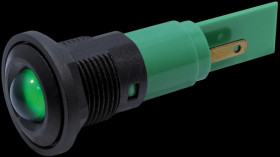 19371355 LED signal light, green, 24 VAC/VDC, Ø16 mm, 1200 mcd