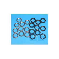 NAKRĘTKA METAL + PLASTIK ŚREDNICA wew. 11,5mm - 10kpl pod przełączniki