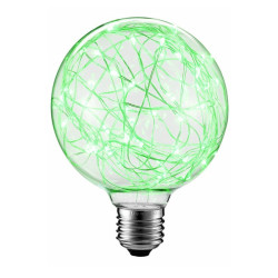 Żarówka LED E27 2W dekoracyjna zielona G125