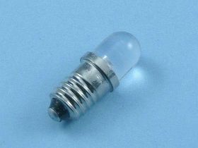 E-10 6V LED BIAŁA