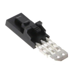Obudowa złącza zagniatanego 3-pinowe -rzędowe raster: 2.54mm Molex Żeński 70400