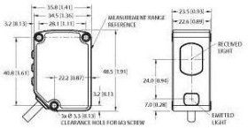 Turck Czujnik dyfuzyjny PNP, NPN LM80KIQP