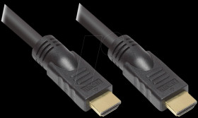 4514-150 HDMI A Plug &gt; HDMI A Plug, 15m schwarz