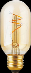 LS274525022 E27 LED lamp, 2.9 W, 250 lm, 2200 K, gold, filament, dimmable