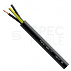 Kabel sterowniczy ziemny POWER 1000-YFR 4x10mm2 czarny 0,6/1kV zasilający olejoodporny linka HELU (Helukabel)