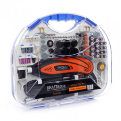 Mini szlifierka - wiertarka Kraft&Dele 270W + akcesoria 210 elementów - KD10753