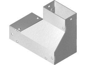 Kolanko redukcyjne KRPDMC600H200 dolne prawe grubość blachy 2,0mm 819060 BAKS