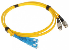 Patchcord światłowodowy jednomodowy PC-2FC/2SC 1m