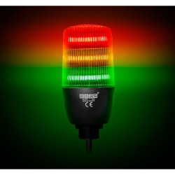 EMAS IF5T024XM05-1 3 Colour 24V 1M Cable Screwed Base Beacon