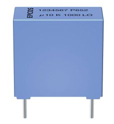Kondensator foliowy MKT 0.22 µF TDK B32520-C1224-K 100 V/AC 10 % Wymiary siatki 7.5 mm (D x S x W) 10 x 3 x 8 mm B32520