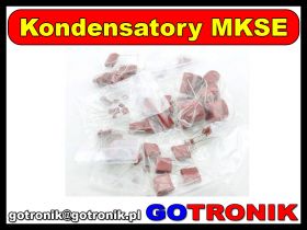 Zestaw kondensatorów MKSE 92 sztuki