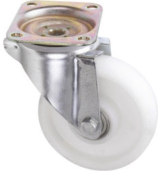 Koło samonastawne średnica kabla 160mm Płyta Tente 350kg wysokość całkowita 200mm