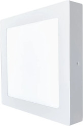 Oprawa nasufitowa LED 18W 1350lm 2800K/ciepła IP20 kwadratowy biały LED90 FENIX-S White 18W WW GXDW034