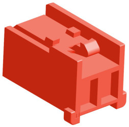 Obudowa złącza 2-pinowe -rzędowe raster: 2.5mm TE Connectivity Męski Montaż na kablu Grace Inertia Złącze Grace Inertia