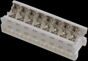 19782 Micromodule Connector, RM 1.27 mm, 4-pin