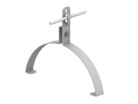 Uchwyt gąsiorowy uniwersalny 210mm Z-zagięcie H=10 cm /OG/ AN-15/OG/ D193016 AN-KOM