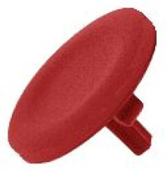 Wkładka czerw. bez ozn. zwykła do okrągłych przycisków wyst. O 22mm ZBL4 /10szt./