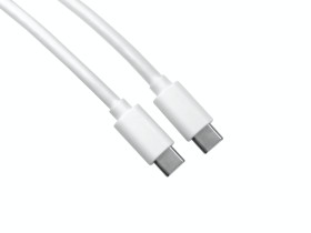 Kabel USB Złącze A USB C Złącze B USB C dł. 1m Przewód USB USB 3.0 kolor: Biały