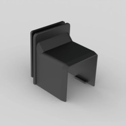 Pokrywa przepustowa LHD 20x20 8629 FB czarna