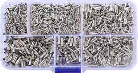 Wire end ferrules kit, uninsulated, 1000 pieces, 22C485