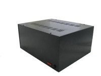 T309 Obudowa metalowa T-309 wymiary: 300 x 140 x 240 mm - czarna - wentylacja