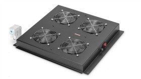 Panel Wentylacyjny Dachowy 4 Wentylatory Do Szaf Stojących 19 Cali Hyper Pro...