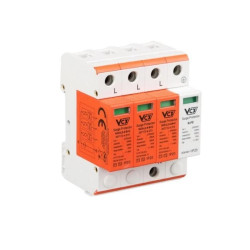 Ogranicznik przepięć Typ T1+T2 275V AC 3P + NPE 7kA VCX
