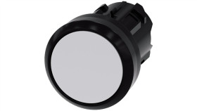 Przycisk 22Mm Tworzywo Biały Płaski Z Samopowrotem Sirius Act 3Su1000-0Ab60-0Aa0