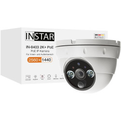 INSTAR 14082 IN-8403 2K&#x2B; POE CCTV Camera, 2560x1440p, IR-LEDs, Smart Home