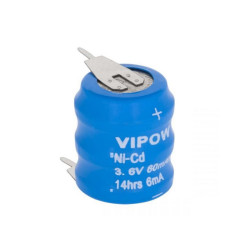 AKUMULATOR 3,6V 60mAh Ni-Cd AKUMULATOREK VIPOW P322