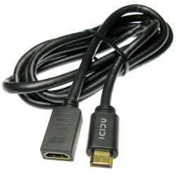 Kabel HDMI - przedłużacz 2m v1.4 ICIDU wt-gn