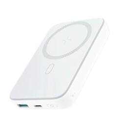 POWER BANK Joyroom 10000mAh PD Quick Charge 20W iPhone MagSafe biały / JR-W020 / 77576