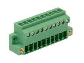 Złącze PCB 10 -pinowe raster 3.81mm Montaż na kablu Żeński Phoenix Contact