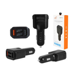 Ładowarka USB samochodowa 3A LTC 2,4A 3xUSB