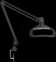 9-161 LED magnifying lamp WAVE ESD, glass lens, 5 diopter