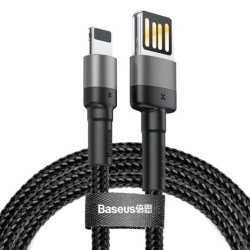 BASEUS Kabel USB 2.0 A / Lightning 8-pin (wtyk / wtyk) czarny 2m
