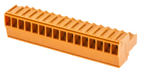 Klucz polaryzacyjny raster 3.5mm Montaż na kablu Weidmüller